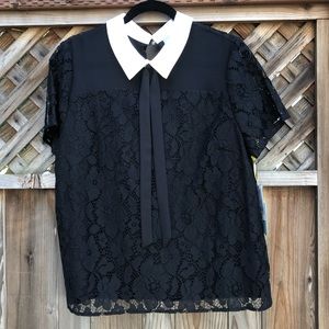 NWT CECE Lace Shirt